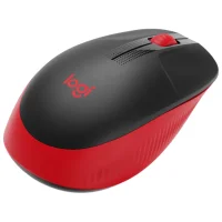 Мышь Logitech M190 (черный/красный) фото 2